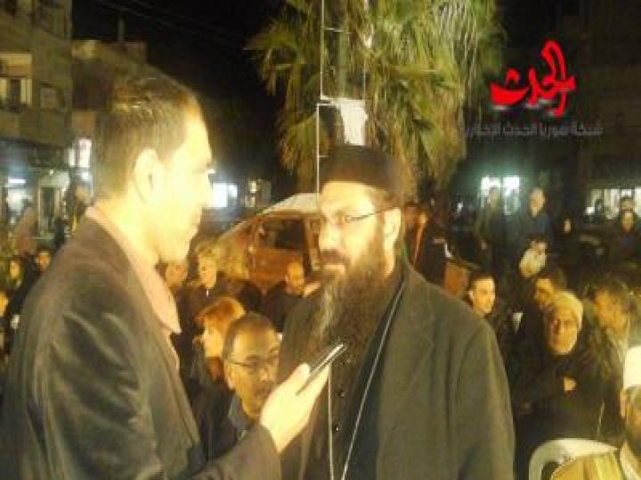 أهالي الزهراء في حمص مطالبنا محقة ونتمنى الوقوف معنا