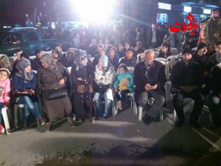 أهالي الزهراء في حمص مطالبنا محقة ونتمنى الوقوف معنا