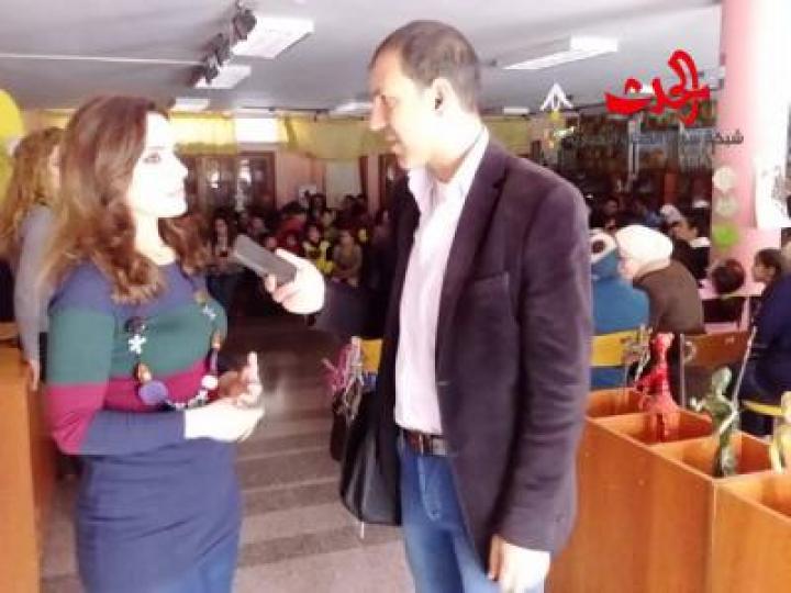 حفل للأطفال بمناسبة عيد الأم في قسم الأطفال بمديرية ثقافة حمص