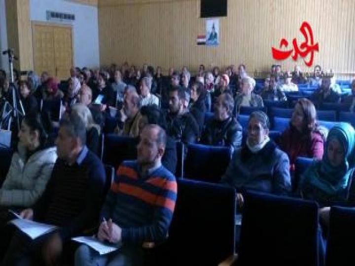 ندوة لل IOM حول ترميم المنازل المتضررة جزئيا في حمص