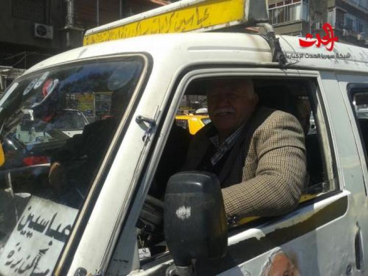 الميكرو باص يشارك صاحبه بحملته الإنتخابيّة