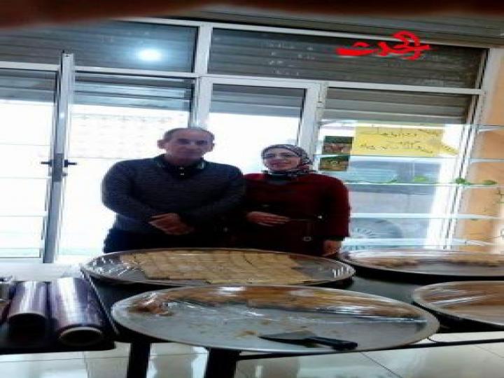 الحلويات الشامية بشهرتها في أسواق المغرب بمدينة تطوان