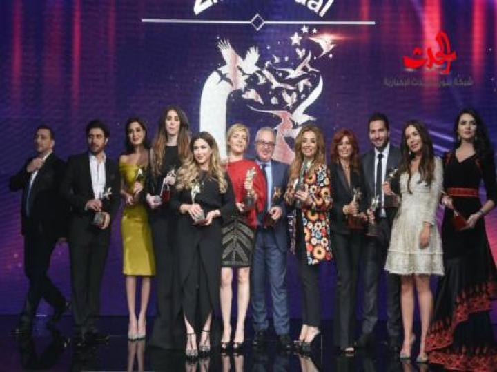 بالصور نجوم الوطن العربي يحتفلون في دبي رامي عياش و أمل بشوشة يحصدان الكاريزما والأناقة