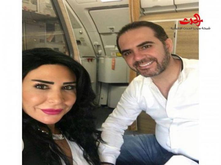 بالصور وائل جسار وزوجته غرام في روما