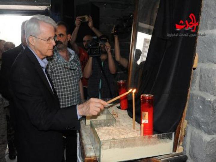 السيناتور الأمريكي بعد زيارته لتدمر؟ أدعم الرئيس الأسد بشكل مطلق