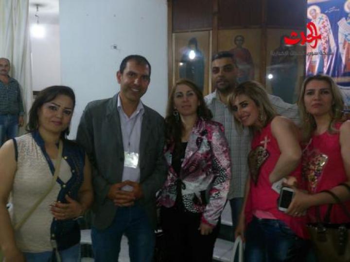 الإحتفال بذكرى سبت النور وقيامة يسوع المسيح في كنيسة أم النور في حي الأرمن بحمص