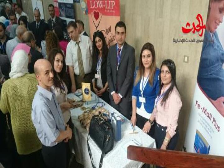 إطلاق فعاليات الأيام العلمية العاشرة لنقابة صيادلة حمص تحت عنوان الصيدلة بين العلم والممارسة