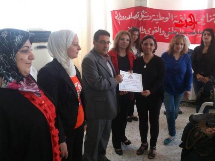 أدوار معلمة الروضة وواجباتها ندوة في الإتحاد النسائي بحمص