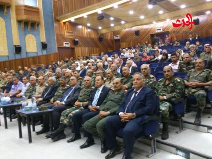 حفل تأبين الشهيدين البطلين اللواء شعبان العوجة واللواء أحمد حمادة