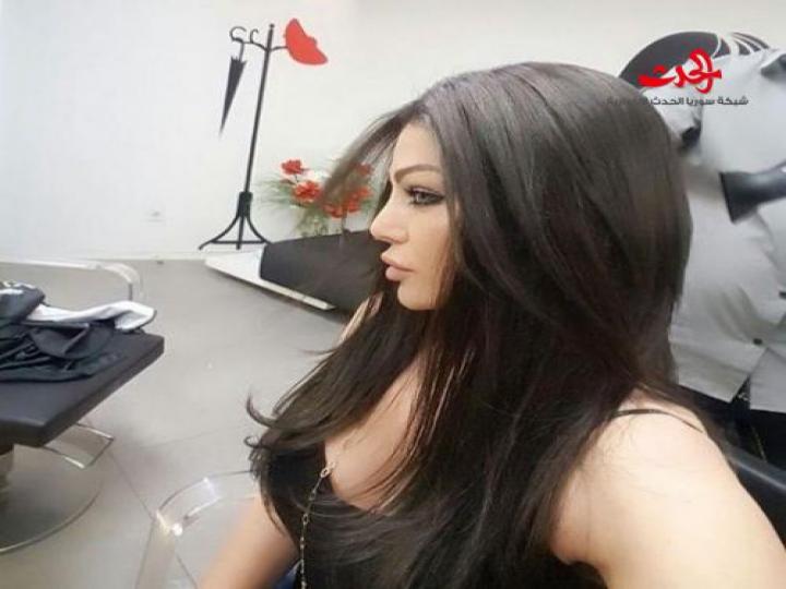 صور شاهد هيفاء وهبي بلون شعرها البني