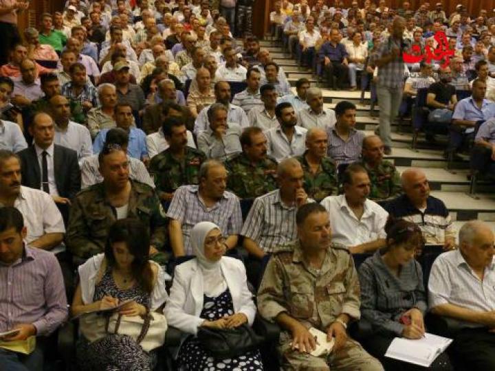 في حمص : لقاءات موسعة لاستكمال تشكيل اللواء الطوعي و فصائل الحماية الذاتية
