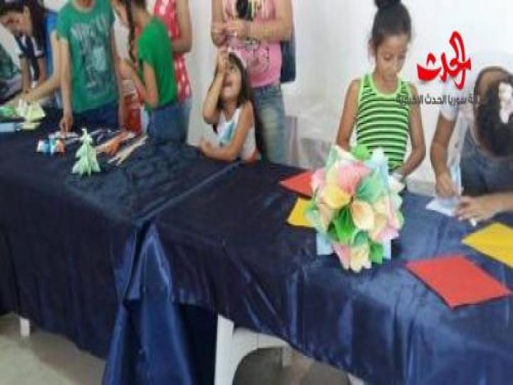 ورشة تفاعلية للأطفال في ثقافي اللاذقية