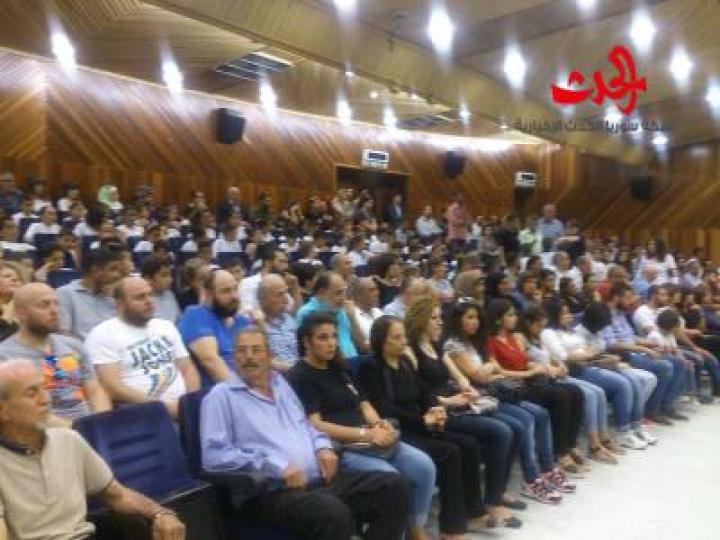 تكريم شهداء الواجب القومي بدار الثقافة بحمص
