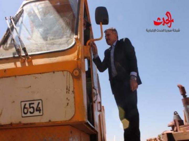 وزير الكهرباء &quot;خربوطلي&quot; 4 مليارات ليرة تكلفة خط توتر ضخم سيؤمن استقرار الشبكة 