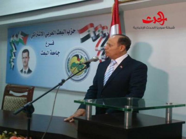 فرع اتحاد الصحفيين في حمص يقيم حفلا تأبينيا للإعلامي علي جمول بمناسبة مرور أربعين يوما على رحيله