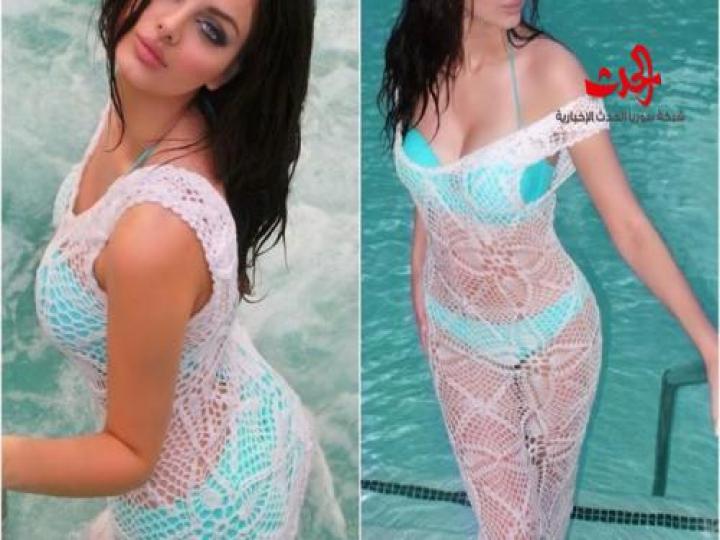 بالصور: “أجمل نساء الأرض” الإيرانية ماهلاغا تتباهى بجمالها بطريقة مترفة