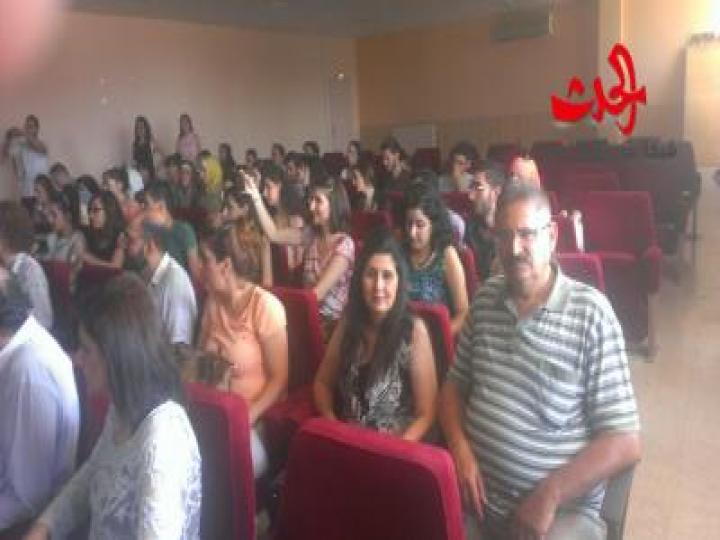 مشاريع تخرج لطلاب كلية العمارة في جامعة البعث 