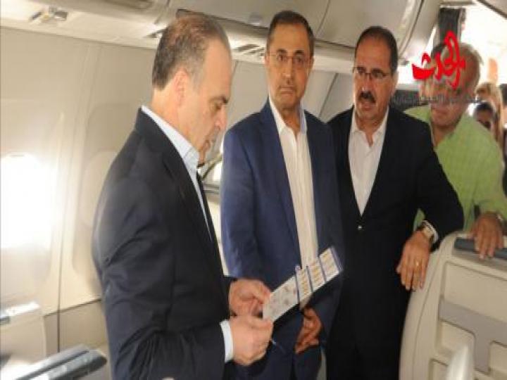 المهندس خميس: لن نسمح بوجود أي معوقات تمنع إعادة الألق لمؤسسة الطيران العربية السورية