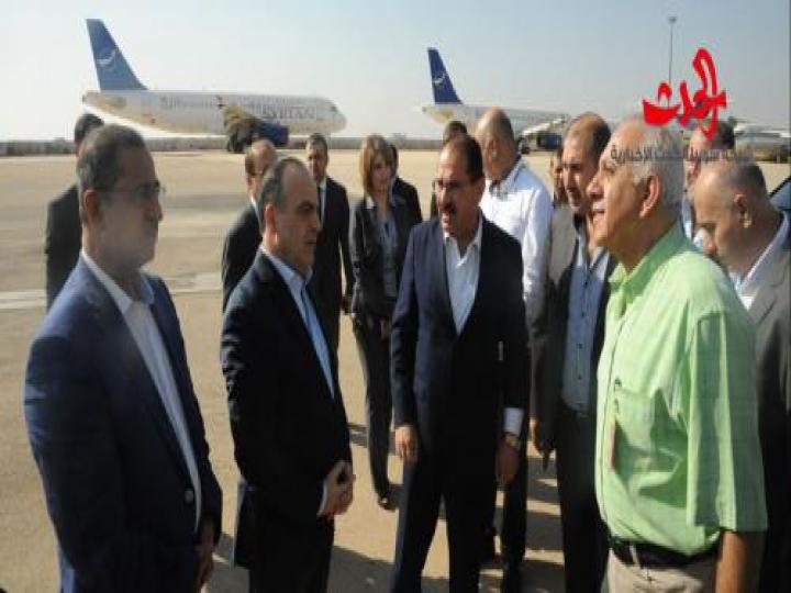 المهندس خميس: لن نسمح بوجود أي معوقات تمنع إعادة الألق لمؤسسة الطيران العربية السورية