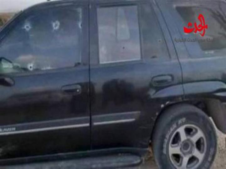 بالصور...محاولة إغتيال قائد فوج السحابات في حلب