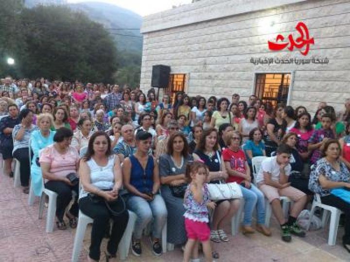  الإحتفالات تعم قرية قلاطية في منطقة وادي النضارة بمناسبة  عيد رقاد وانتقال العذراء 