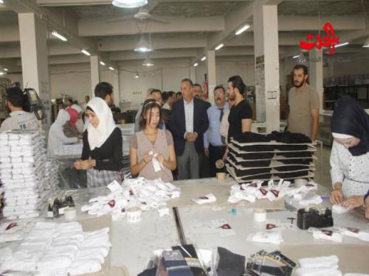 محافظ ريف دمشق يتفقد &quot;فضلون الصناعية&quot; ويوجه بإعادة تأهيل جميع الخدمات 