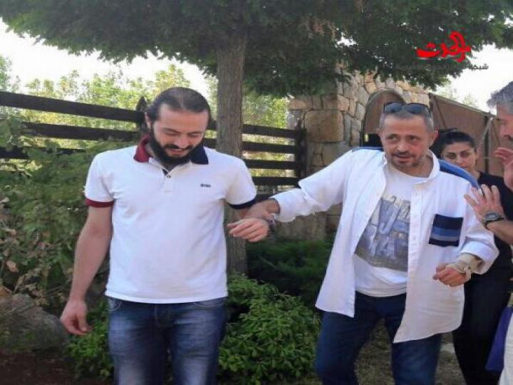 بالصور...&quot;أبو وديع&quot;  يستعين بحارسة شخصية لحمايته!
