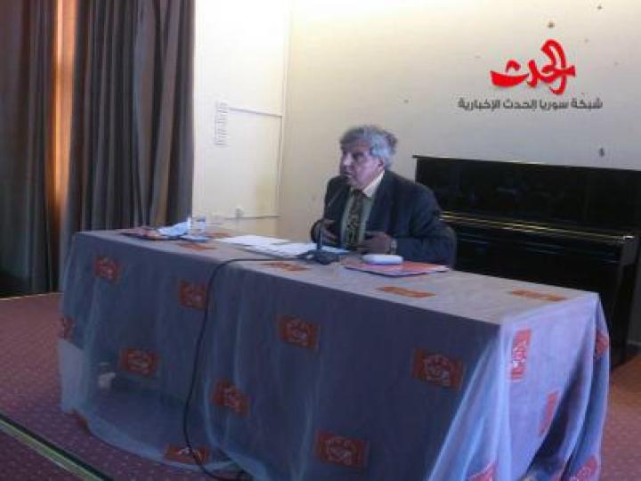 العلمانية بخصائص عربية : محاضرة للعميد الركن رجب ديب في ثقافي مرمريتا بحمص  