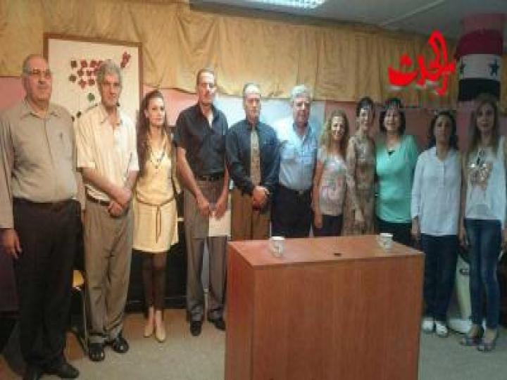 للشعر رواده في ثقافي حمص 