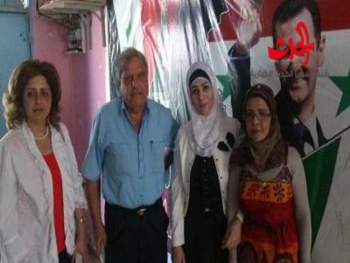 ملتقى ثقافي للشعر والأدب في مدرسة حسين جراد بحمص 