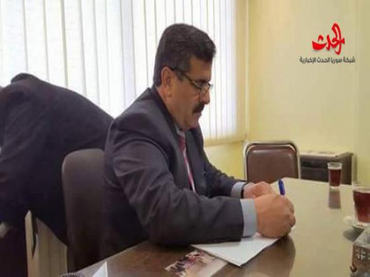 وفاة إبراهيم الخليل رئيس الاتحاد المهني لنقابات عمال النقل البري والجوي والبحري