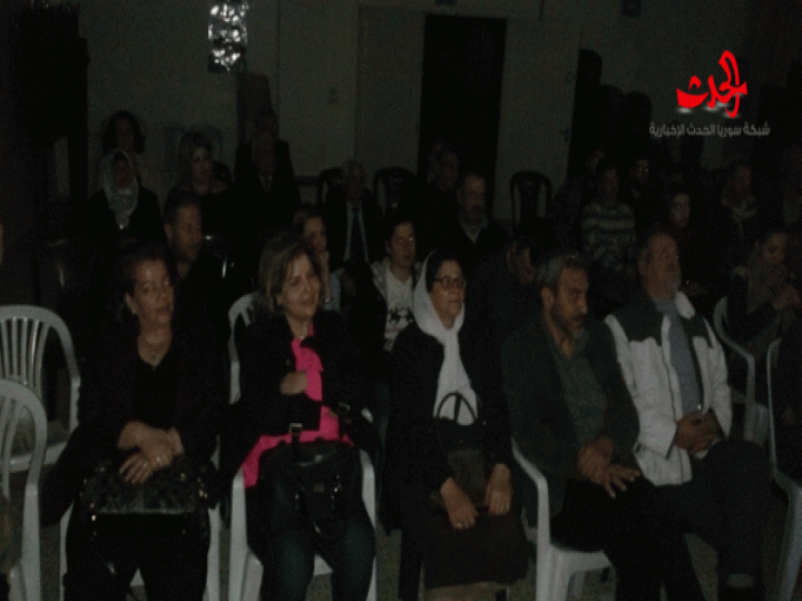 أمسية شعرية في ثقافي الزهراء تأكيدي على أن حمص مدينة الثقافة