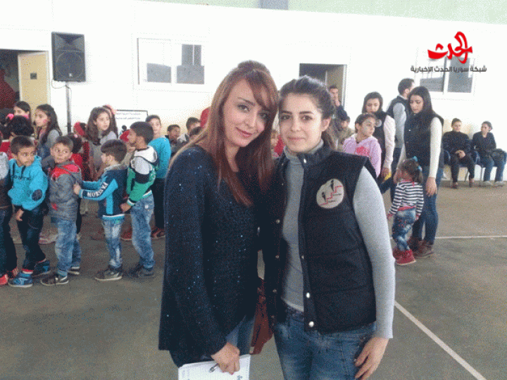رجعت الشتوية &quot; فعالية دعم لأطفال الشهداء مقدمة من مؤسسة الشهيد في حمص