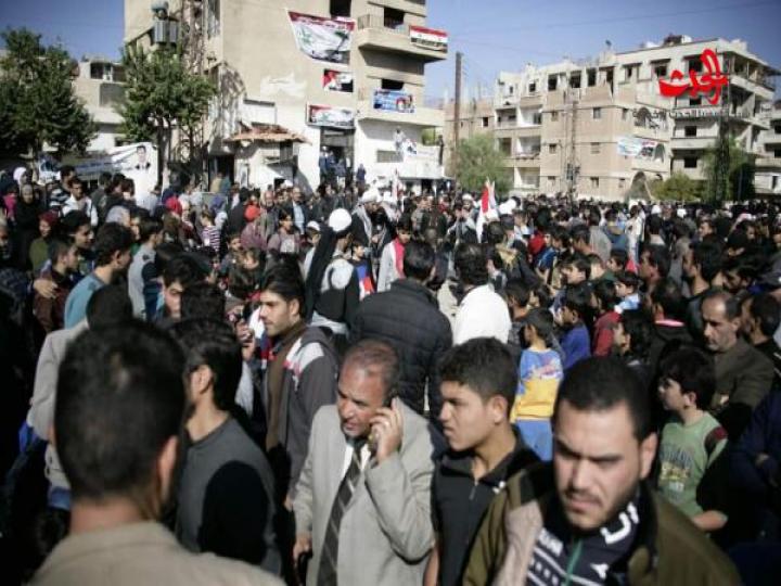 معضمية الشام تعود كأخواتها الهامة وقدسيا إلى حضن الوطن