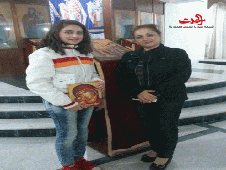          الإحتفال في كنبسة ام النور بحي الأرمن بحمص بعيد الكنيسة ودخول السيدة العزراء إلى الكنيسة 