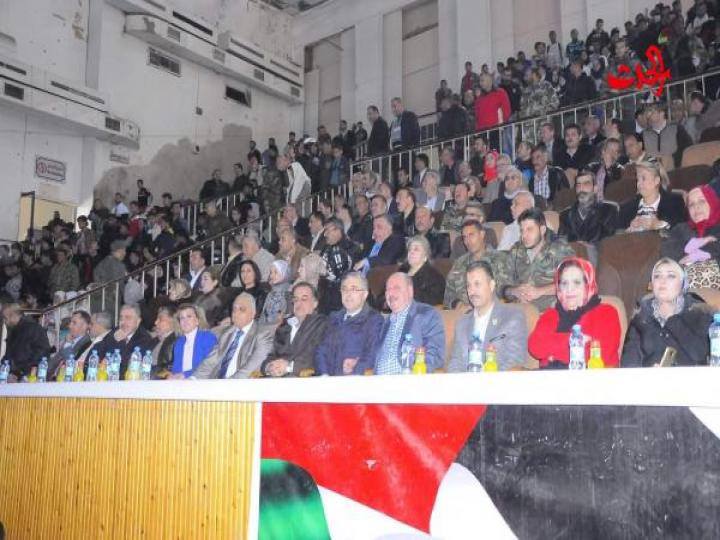 تعزيزا للحمة الوطنية مباراة كروية بين أحياء حلب الغربية والشرقية