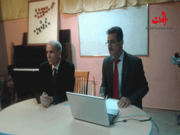       سورية رحم الحضارة ... محاضرة للدكتور علي صقر أحمد في ثقافي حمص 