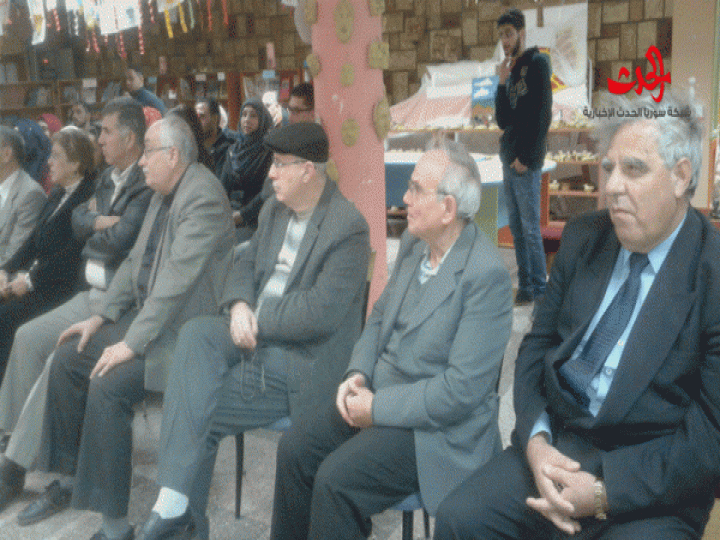       سورية رحم الحضارة ... محاضرة للدكتور علي صقر أحمد في ثقافي حمص 