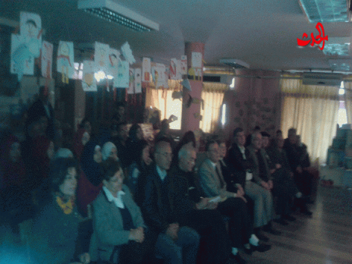       سورية رحم الحضارة ... محاضرة للدكتور علي صقر أحمد في ثقافي حمص 