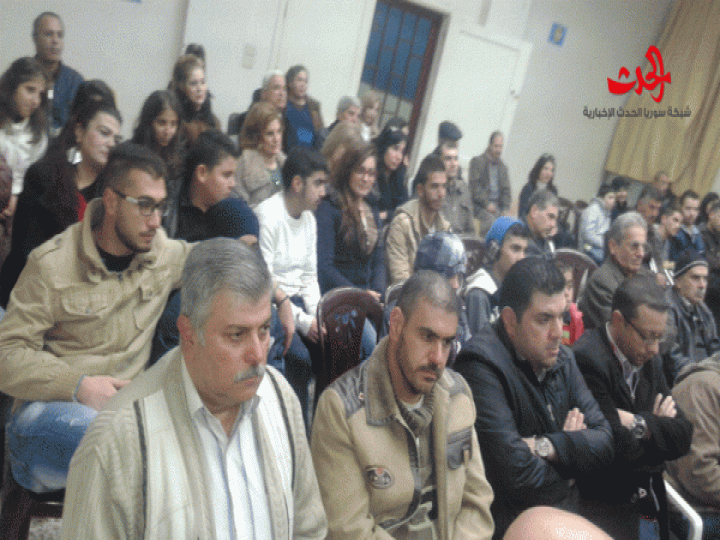                                   ثقافي الزهراء بحمص يتابع نشاطاته الشعرية المميزة