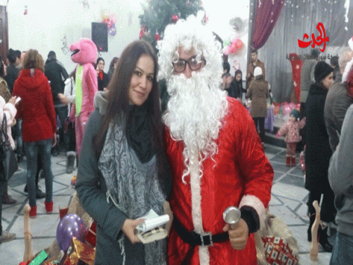 الإحتفالات بمناسبة عيد الميلاد ورأس السنة في كنيسة ام النور بحي الأرمن بحمص 