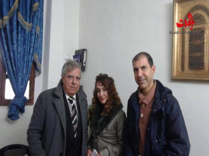 محاضرة العميد الركن رجب ديب في معهد خربة التين نورحول المرأة ونضالها 