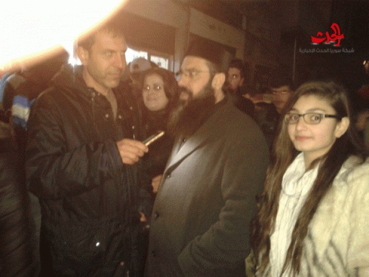              الإحتفالات بميلاد السيد المسيح تعم أحياء حمص 