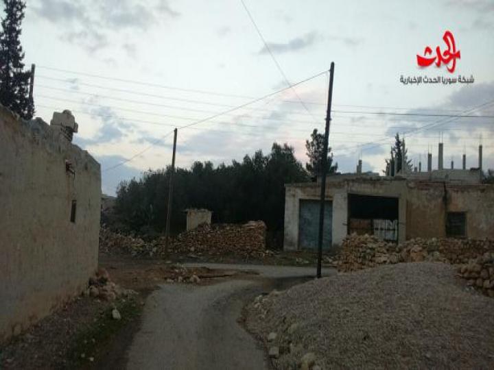 حلقة إرهابية من سلسلة حقد متتالية على أراضي سورية 