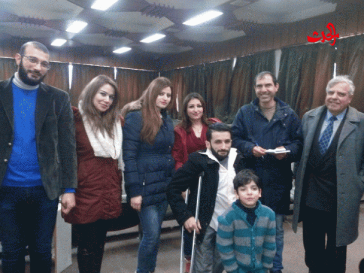 الشاعر وسيم بلال يوقع ديوانه الشعري الأول بالمركز الثقافي بحمص 