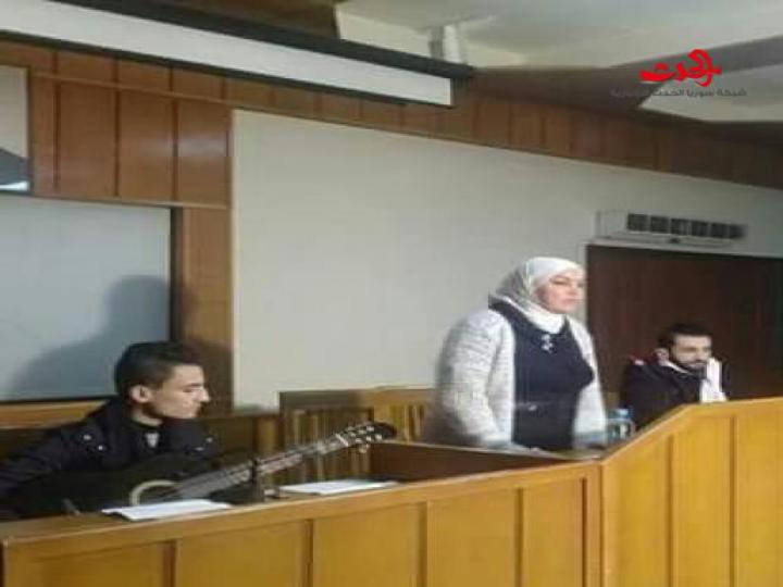 الشاعر وسيم بلال يوقع ديوانه الشعري الأول بالمركز الثقافي بحمص 