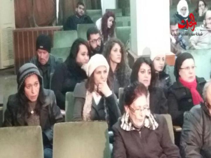 الشاعر وسيم بلال يوقع ديوانه الشعري الأول بالمركز الثقافي بحمص 