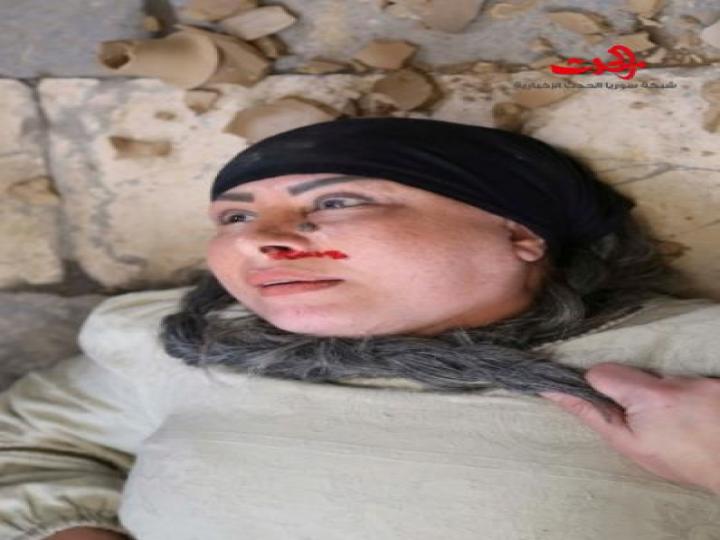  الفنّانة &quot;سحر فوزي&quot; مضرجة بدمها في دمشق!!