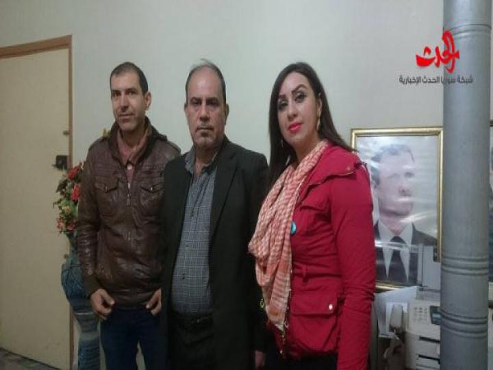                  الأستاذ بسام الصاح مدير بريد حمص لسورية الحدث : عدنا في ظروف صعبة جدا واثبتنا وجودنا 