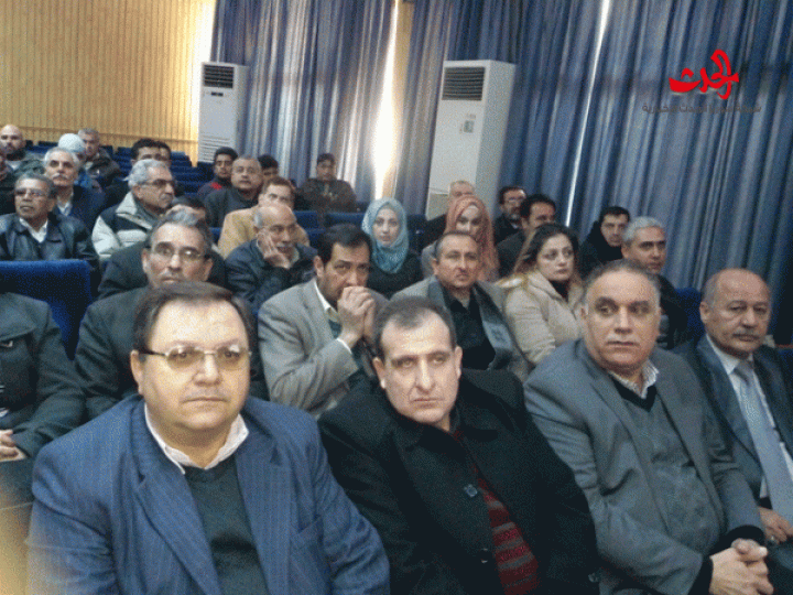 المبيدات والتطبيقات الحديثة في المكافحة الحيوية (محاضرة في قاعة سامي الدروبي بالمركز الثقافي بحمص )